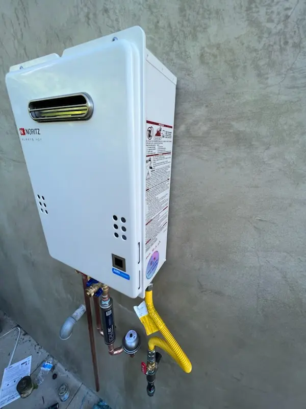 Tankless water heater installation for Cherry Hill homes